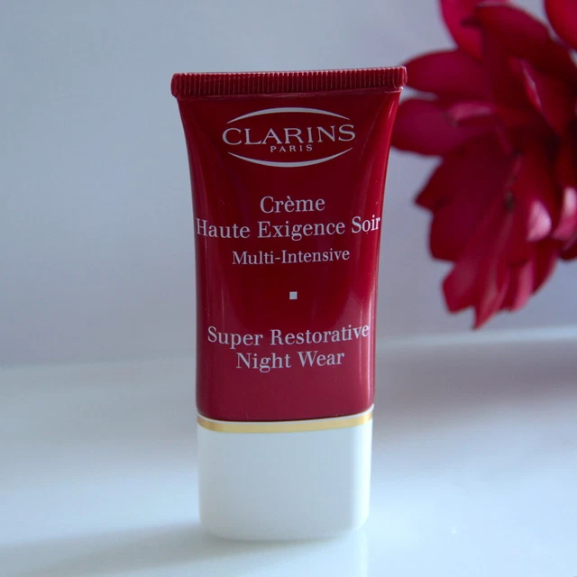 Clarins Super Restorative Night Wear Cream Sealed Cap Travel Size 15 ml - .53 oz