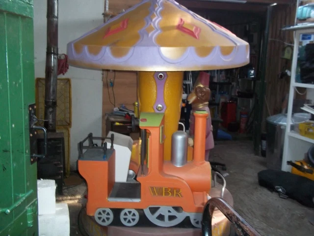 VINTAGE COIN Operated Fairground Ride Car $1,129.37 - PicClick