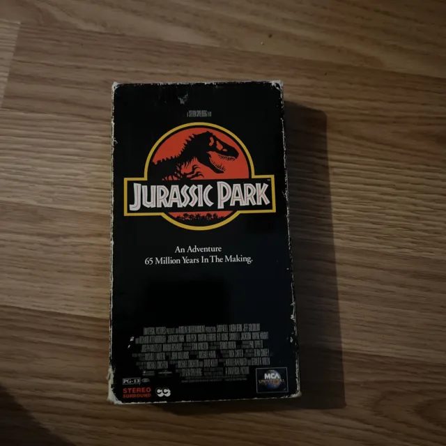 Jurassic Park by Steven Spielberg (VHS, 1993)