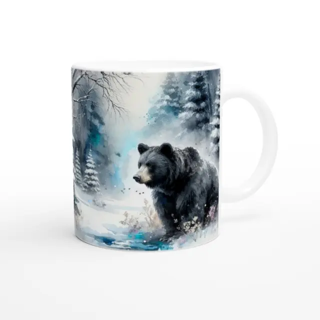 Winter Bären Kaffeebecher 325ml - Serie Experience Winter Keramik Tasse