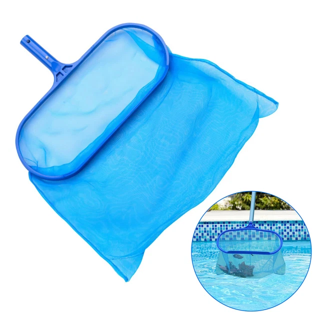 HEAVY DUTY SWIMMING Pool Leaf Skimmer Rake Net,Ultra Fine Mesh Leaf