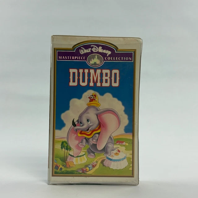 DISNEY DUMBO VHS Masterpiece Collection Clamshell Case 024-7 NTSC G ...