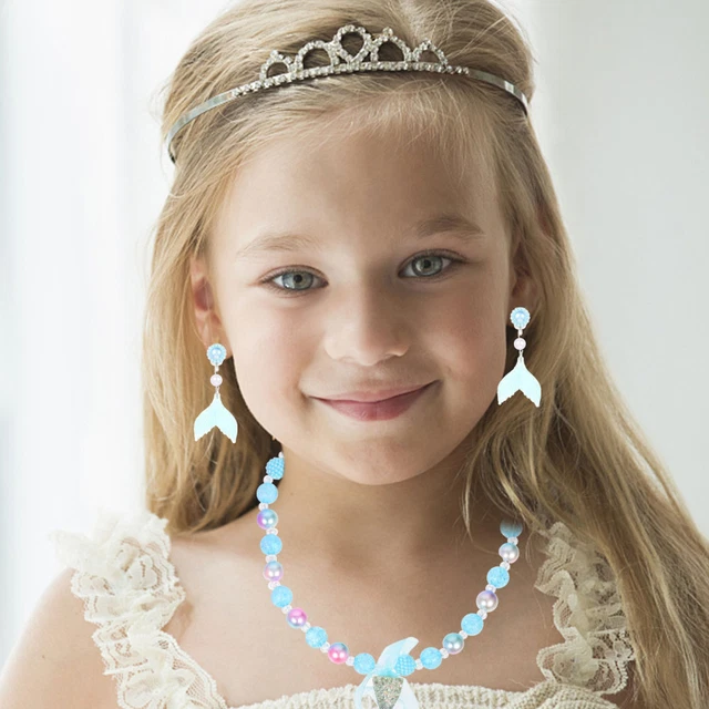 1 Set Meerjungfrau Dekorative Schöne Kinder Schmuck Für Schmücken 2