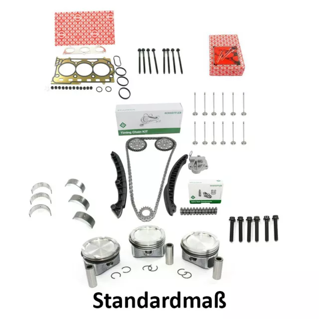 Rep. Kit Steuerketten Kit INA+Kolben STD für VW 1.2 FSI 559019930 03C109158A 420