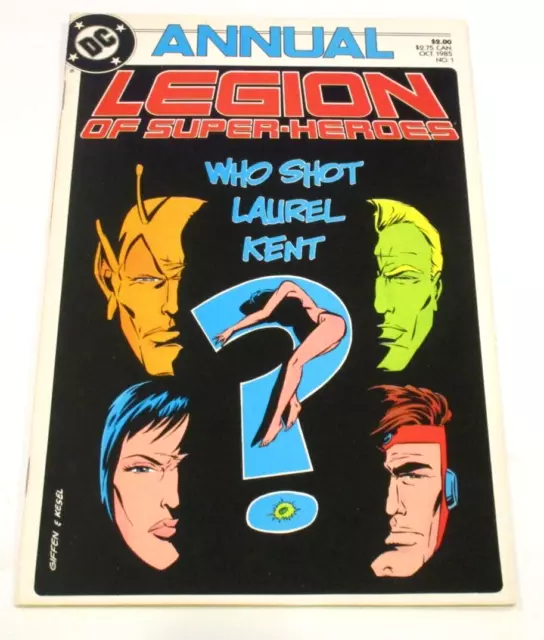 💥Dc Legion Of Super Heroes Annual # 1 Mint+++Shoot For That Cgc (9.8) 🔥Guys💥