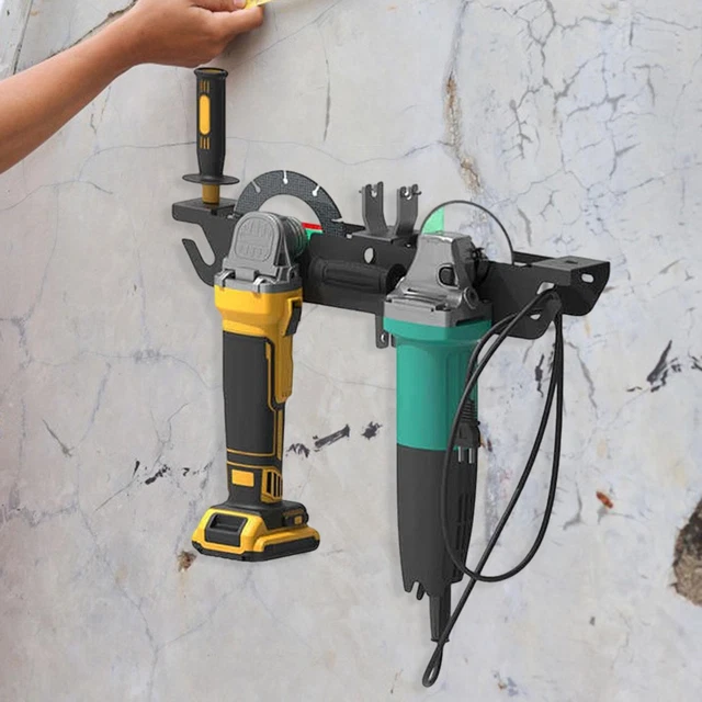 Support De Rangement Pour Meuleuse D'angle 4 1/2 Pouces - StreetRays, Compatible DeWalt, Milwaukee, Makita, Ryobi