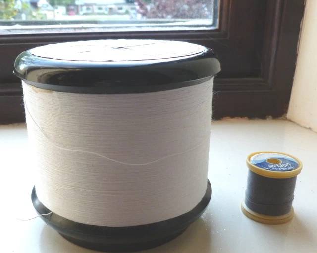 COATS One Mile giant reel of cotton thread