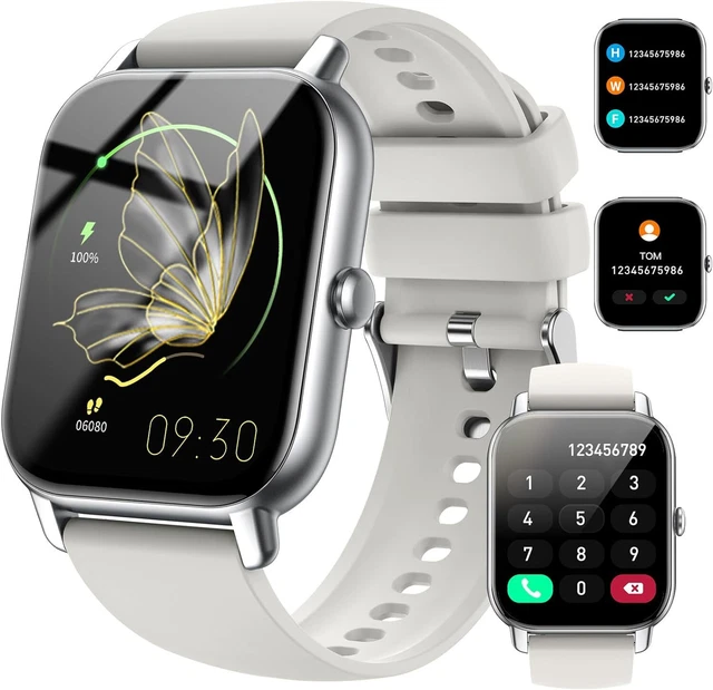 SMARTWATCH, UOMO DONNA Effettua/Risposta Chiamate Orologio, 100+ Modalità Sporti EUR 68,99