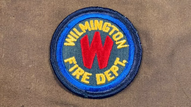 Wilmington North Carolina Fire Department Patch Fire Fighter Vintage NC