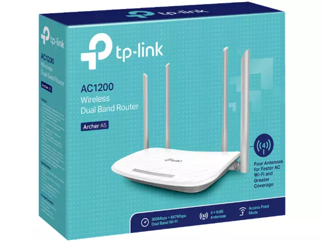 TP-Link Archer A5 AC1200-Dualband-Gigabit-WLAN-Router