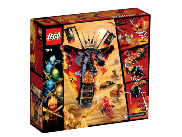 LEGO® NINJAGO™ 70674 Serpiente de fuego NUEVO EMBALAJE ORIGINAL_ Fire Fang NEW MISB Sin precio base 2