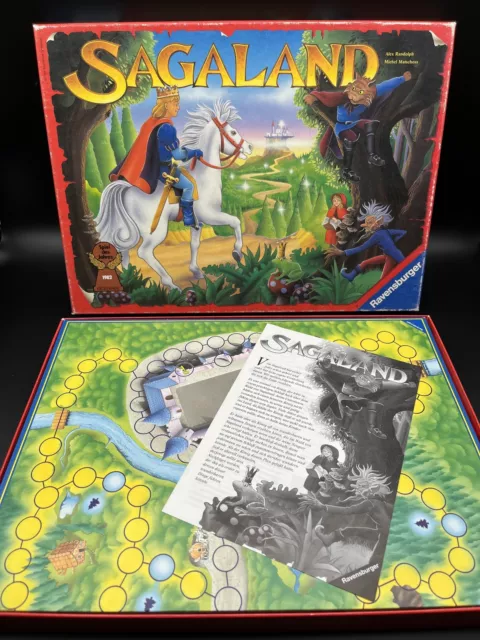 Sagaland Ausgabe 1994 - Brettspiel Ravensburger - Spiel d. Jahres 1982