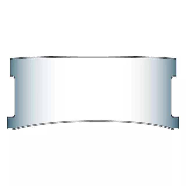 National Cycle Repl Adj Lower Window Style D Clear For 49-59 Panhead With OEM H-