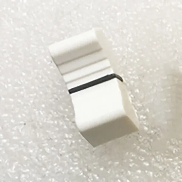 12pcs Straight Slide Fader Knob Cap For Yamaha Allen & Heath Soundcraft(White)
