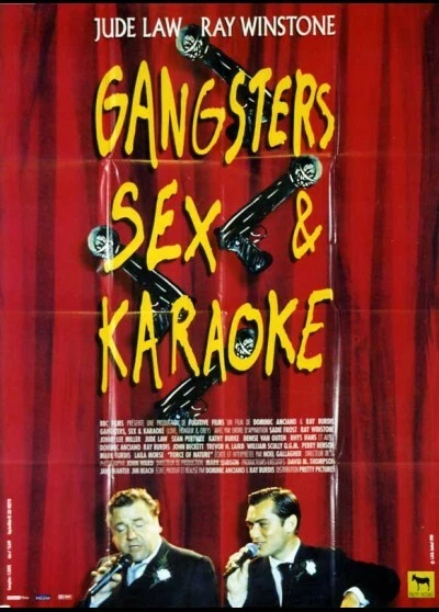 affiche du film GANGSTERS SEX ET KARAOKE 40x60 cm