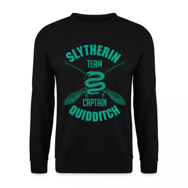 Harry Potter Slytherin Quidditch Wappen Unisex Pullover