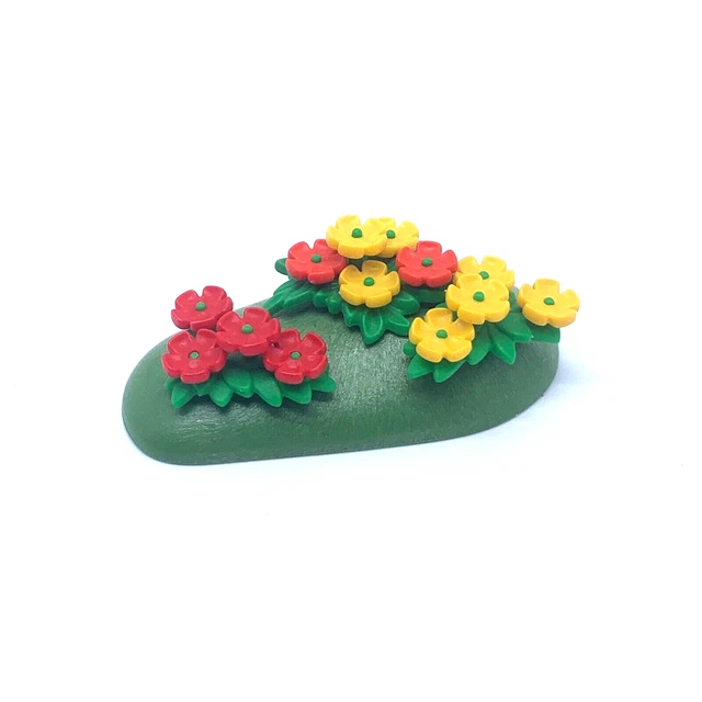 Accessoire Playmobil Vasque Avec Bouquet De Fleurs - Occasion Bon état, Thème Nature/forêt