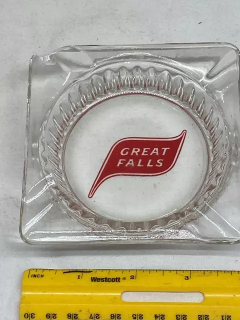 Vintage Original GREAT FALLS Beer BREWERY MONTANA Advertising ASHTRAY~ 1950's