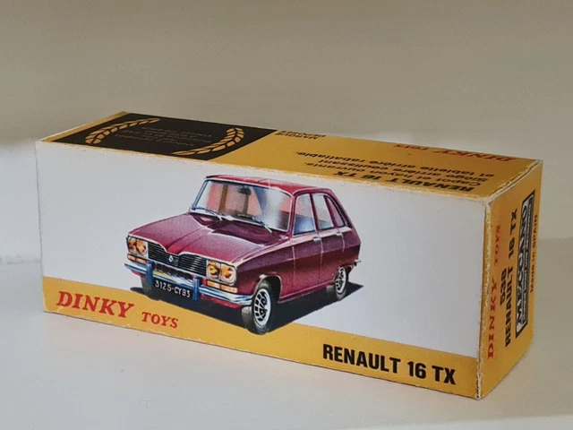 DINKY TOYS Renault R 16 Tx Neuve Boite D'origine EUR 72,57