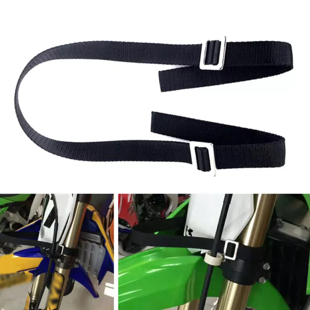 Universal Motorcycle Rescue Strap Pull Belt Tow Rope Accessories Dirt Bike 2X
