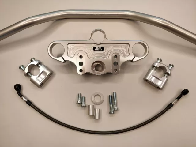 Kit manubrio ABM Superbike BMW R 1100 RS senza ABS (259) | 92-00 | riscaldamento maniglia...