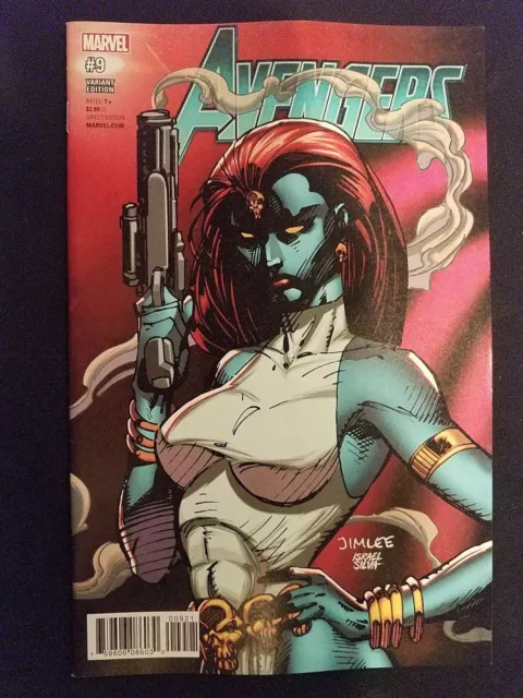 Marvel Avengers, Vol. 7 # 9 (1st Print) X-Men Card Variant
