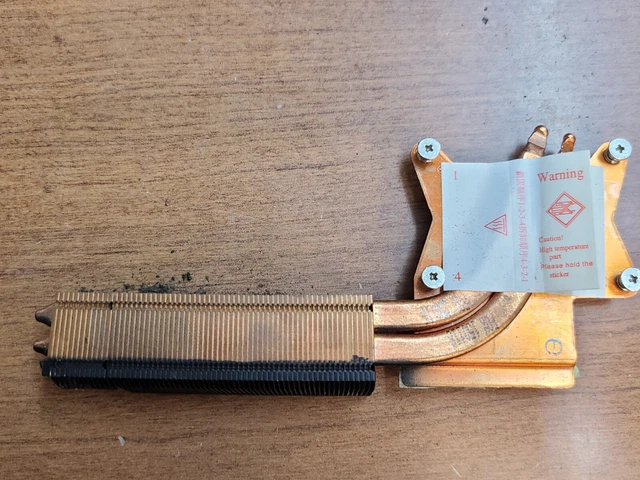 Genuine Sager Clevo P170Sm Laptop Cpu Cooling Heatsink Relacement 6-31-P17Sn-102
