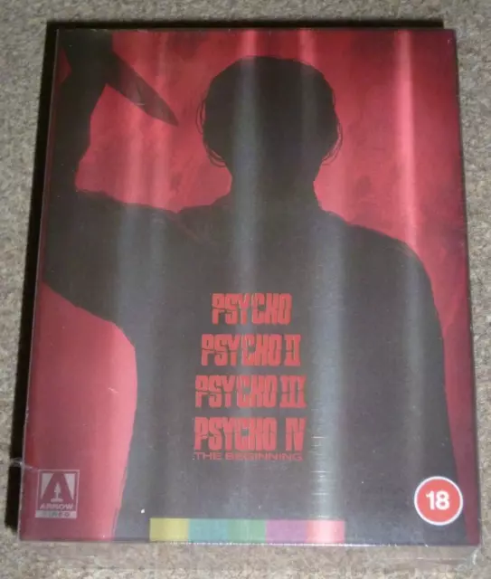 The Psycho Collection Limited Edition Blu Ray Boxset - Arrow Video - New