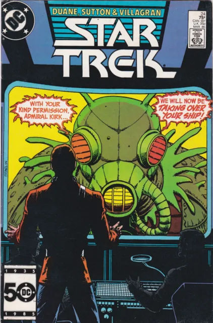 Star Trek #24, Vol. 3 (1984-1988) DC Comics, High Grade