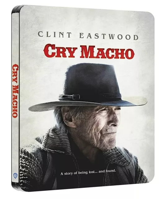 Cry Macho (Clint Eastwood) 4K Ultra- HD (2022) 2 blu ray Steelbook