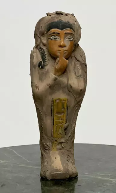 Egyptian Statue Shabti Ushabti Antiques Egypt Pharaonic Carved Stone BC
