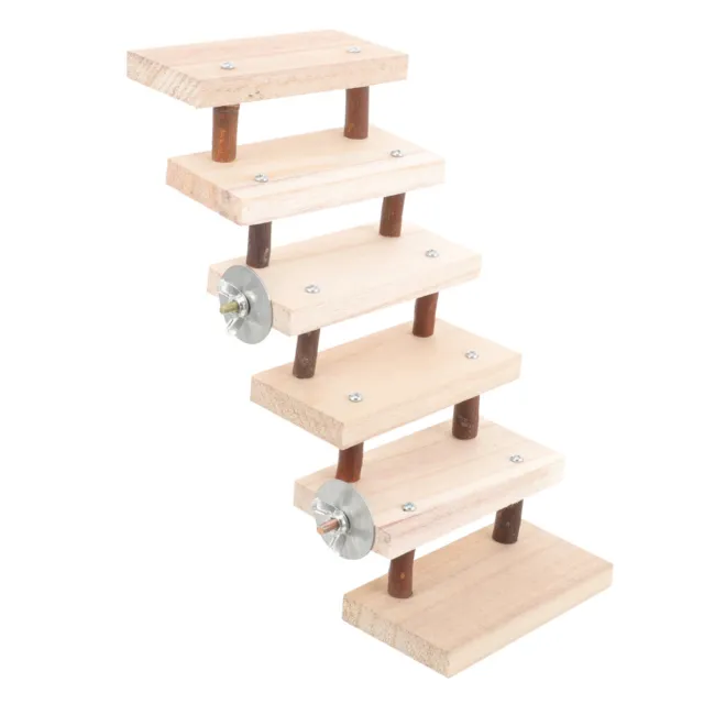 Kletterspielzeug Für Kleintiere Hamster-Kletterleiter Holzplattform Haustier