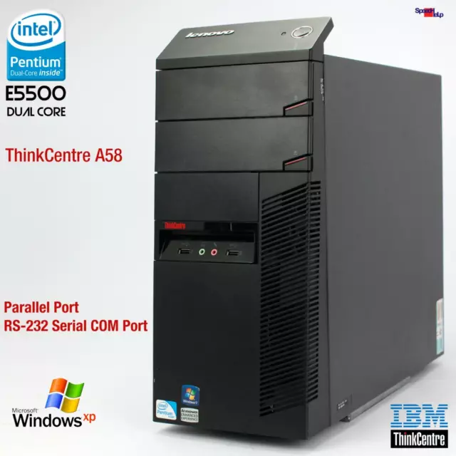 IBM Lenovo ThinkCentre A58 7515 81G Computer PC Windows XP Parallel RS-232 Com