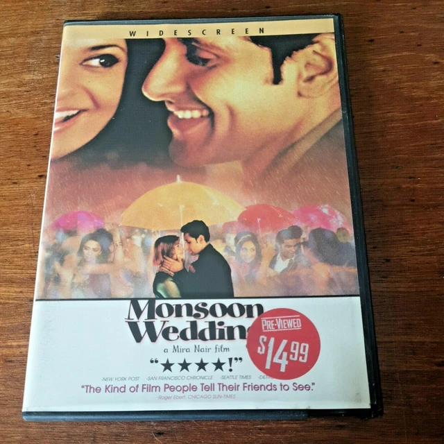 MONSOON WEDDING DVD Widescreen (Region USA CANADA) EXRENTAL