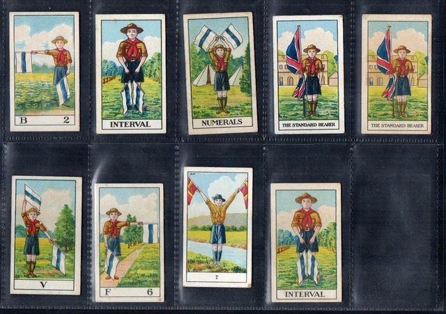 9 X RARE Cigarette cards Boy Scouts Siam. catalogue value 36.oo #905 17.99 - PicClick UK 9 X RARE Cigarette cards Boy Scouts Siam. catalogue value 36.oo #905 17.99 - PicClick UK