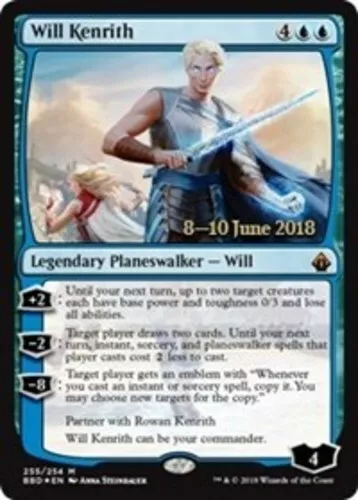 Will Kenrith - Foil - Release Promo NM, English MTG Prerelease Cards