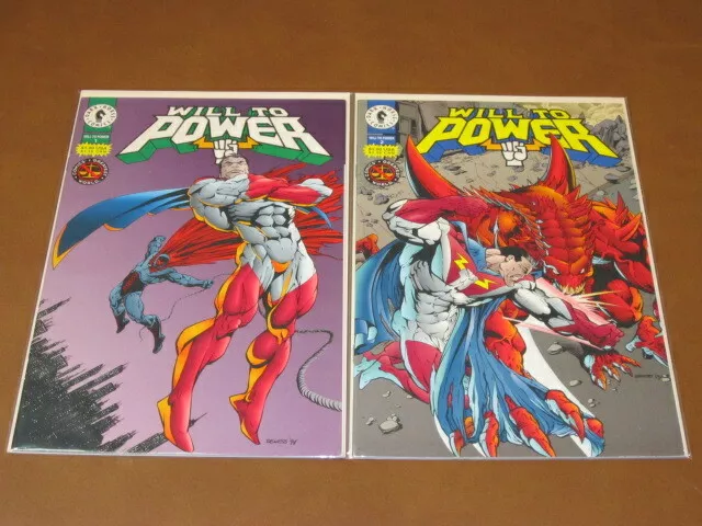 Will To Power # 1 - 8 Vf-Nm Complete Run Dark Horse Comics Govt Superhero 1994 4