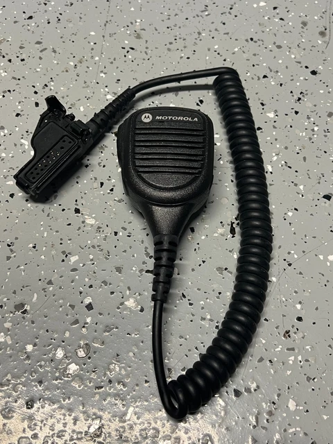 Motorola PMMN4051B OEM Remote Speaker Windporting Mic for XTS2500 XTS5000 - NEW
