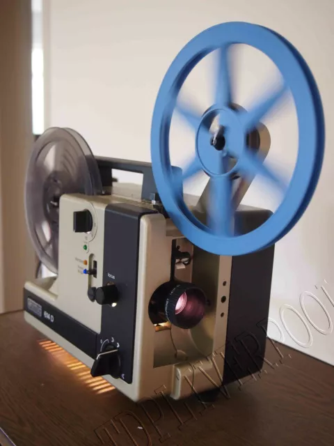 EUMIG 614D 8mm SUPER 8  CINE MOVIE DUAL FORMAT FILM PROJECTOR FULLY SERVICED