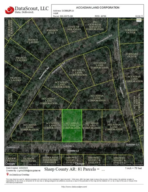 Residential Real Estate - .30 Acre Land Lot - Sharp County Arkansas - No Reserve