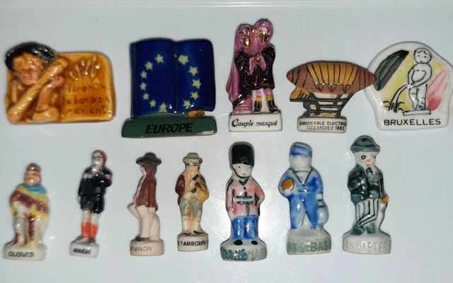 Lot De 12 Prises Et Fiches Express Anciennes – Neuves, Style Rétro