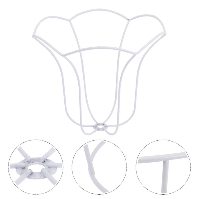 LAMP SHADE FRAME Chandelier Holder Table Bracket Lampshade Base Desk £