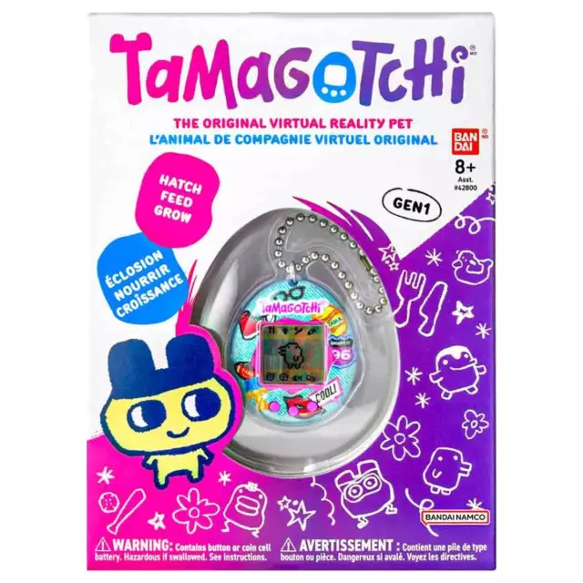 The Original Virtuel Reality Animal Tamagotchi Jean Patchs (Solide) Âges 8+