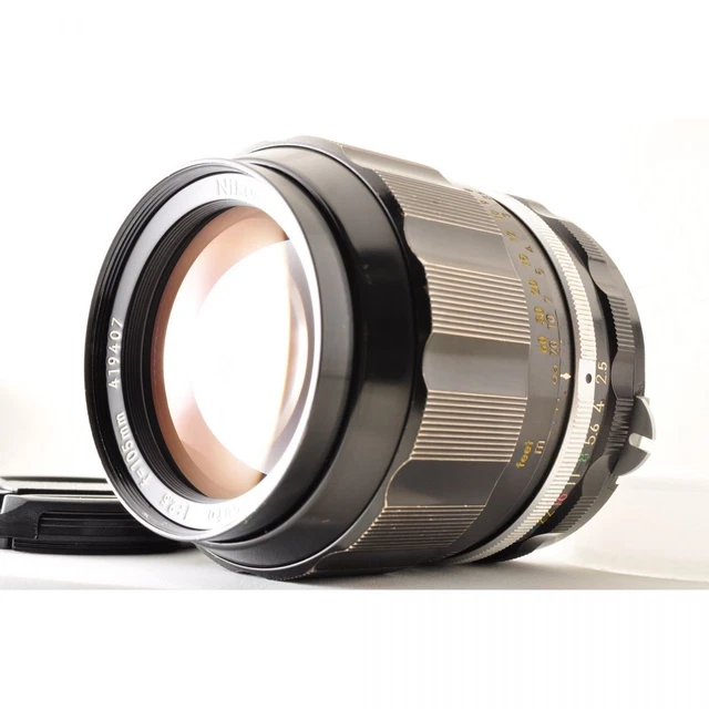 NIKON NIKKOR-P AUTO 105mm f/2.5 Non Ai Telephoto Prime Lens *Very