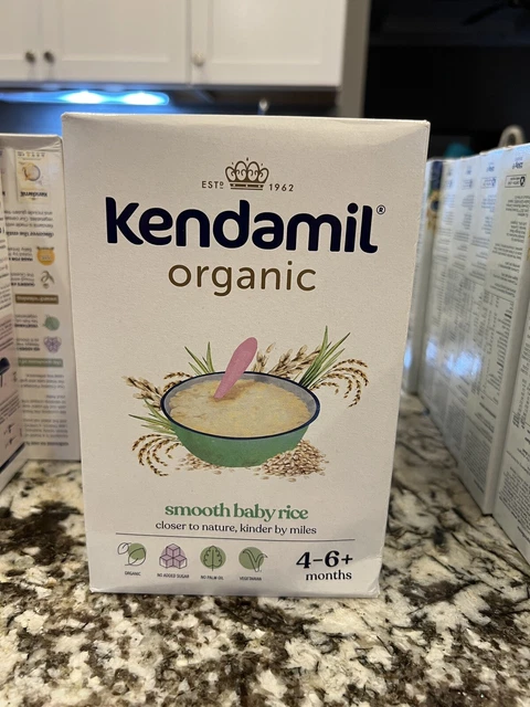 Kendamil Organic Smooth Baby Rice 120g Ea