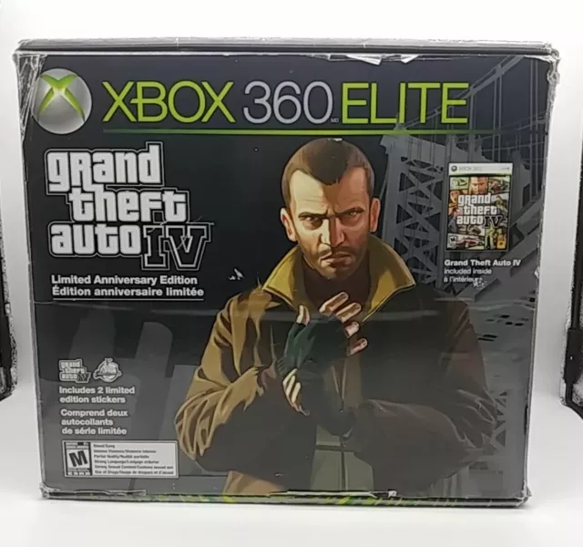 Microsoft Xbox 360 Elite 120GB Console - Black Grand Theft Auto IV Anniversary