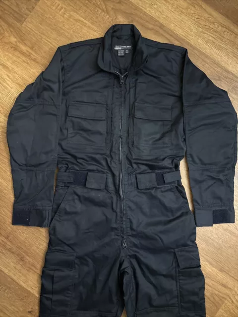 5.11 Tactical 75004 Navy 34 Short Long Sleeve Jumpsuit Hunting Coverall B0224