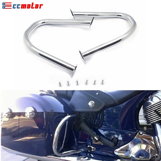 Sturzbügel Für Indian Motorcycles - Schutz Für Challenger, Chief & Roadmaster In Gloss Black