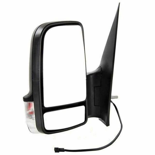 Mercedes Sprinter Full Door Wing Mirror Manual Black Short Arm Ns Left 2006 2018