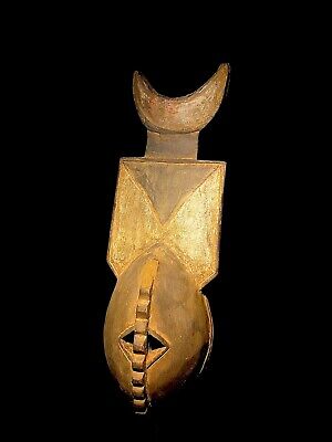 African Tribal Art Wooden Carved African Large bobo Molo mask -1453 3